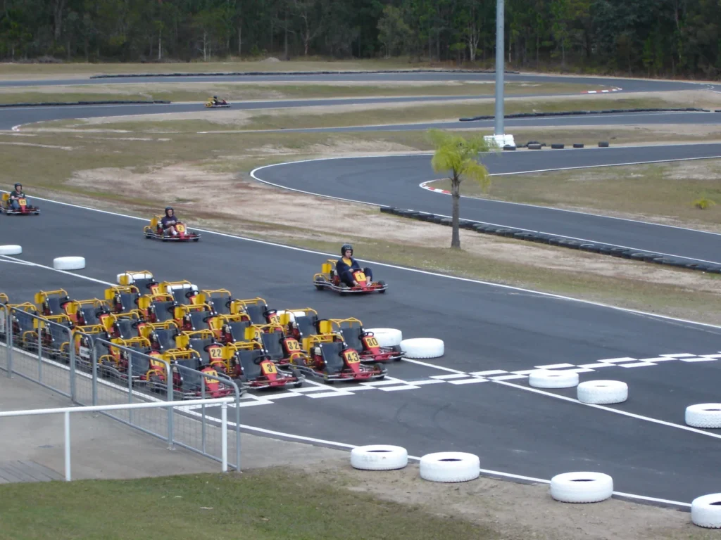 Карты на открытой картинговой трассе